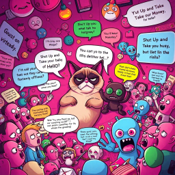 Memeception: Whose Hello Is It Anyway? - Text-based game