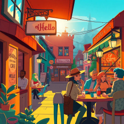 Whispers of Hello - Text-based game