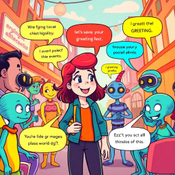 Whose Hello Is It Anyway? - Text-based game