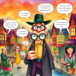 Whose Hello is it Anyway? - Text-based game