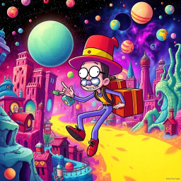 Spectrum Wars: Which Dimension Is It Anyway? - Text-based game