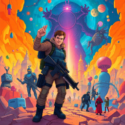 Spectrum Wars: Which Dimension is it Anyway? - Text-based game