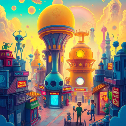 Spectrum Wars: Which Dimension Is It Anyway? - Text-based game