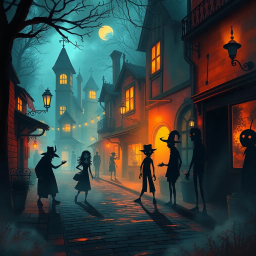 Whose Shadow Is That? - Text-based game