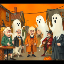 Whose Ghost Is It Anyway? - Text-based game