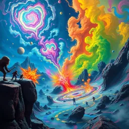 Spectrum Wars: Which Dimension Is It Anyway? - Text-based game