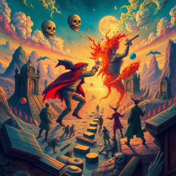 Chaotic Chronicles: Whose Worlds That Anyway? - Text-based game