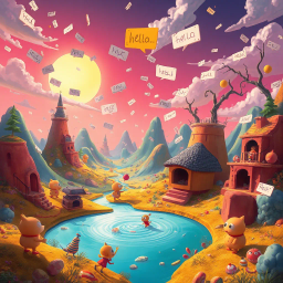 Whose Hello Is It Anyway? - Text-based game