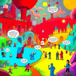 Spectrum Wars: Which Dimension Is It Anyway? - Text-based game