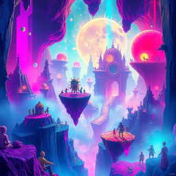 Spectrum Wars: Which Dimension is it Anyway? - Text-based game