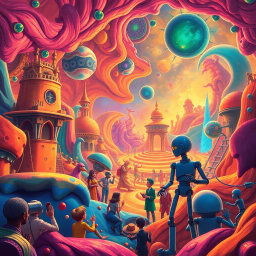 Spectrum Wars: Which Dimension Is It Anyway? - Text-based game