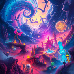 Spectrum Wars: Which Dimension Is It Anyway? - Text-based game