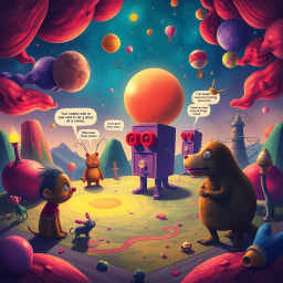 Whose Worlds That Anyway? - Text-based game