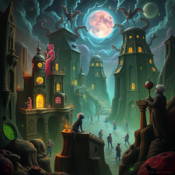 Whose Nightmare Is It Anyway? - Text-based game