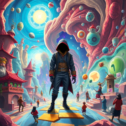 Spectrum Wars: Which Dimension Is It Anyway? - Text-based game