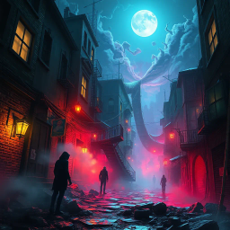 Nightmare Chronicles: Whose Nightmare Is It Anyway? - Text-based game