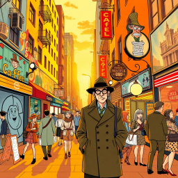 Character-driven Mystery text games