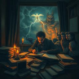 Whose Nightmare Is It Anyway? - Text-based game