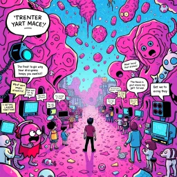 Memeception: Whose Hello Is It Anyway? - Text-based game