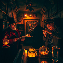 Whose Artifact Is It Anyway? - Text-based game