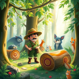 Whose Logs Are These, Anyway? - Text-based game