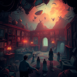 Whose Nightmare Is It Anyway? - Text-based game