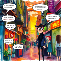 Whose Hello is It Anyway? - Text-based game