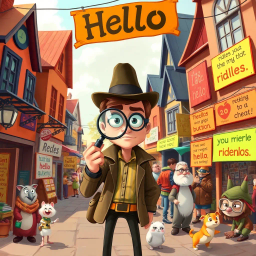 Whose Hello Is It Anyway? - Text-based game