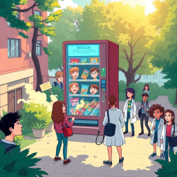 Face Off: Vending Vendetta - Text-based game