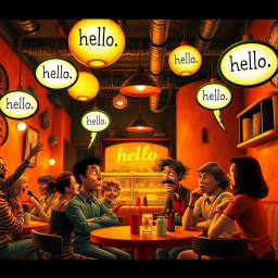 Whose Hello Is It Anyway? - Text-based game