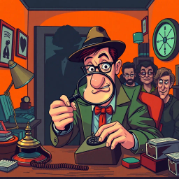 Whose Hello Is It Anyway? - Text-based game