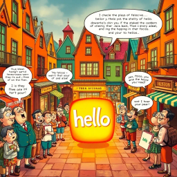 Whose Hello Is It Anyway? - Text-based game