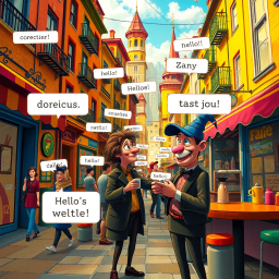 Whose Hello Is It Anyway? - Text-based game