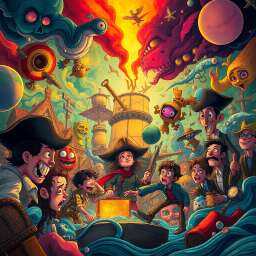 Whose Adventure Is It Anyway? - Text-based game