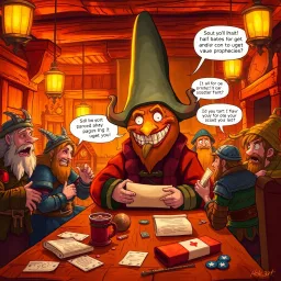 Prophecy Dilemmas - Text-based game