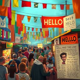 Whose Hello Is It Anyway? - Text-based game