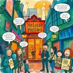 Whose Hello Is It Anyway? - Text-based game