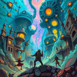 Spectrum Wars: Which Dimension Is It Anyway? - Text-based game