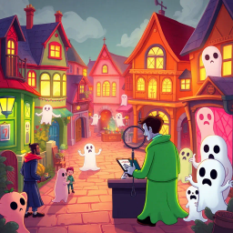 Whose Ghost Is It Anyway? - Text-based game