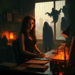 Spectral Contracts: Who You Gonna Call? - Text-based game