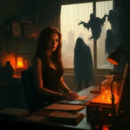 Spectral Contracts: Who You Gonna Call? - Text-based game