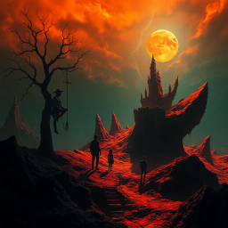 Whose Nightmare is it Anyway? - Text-based game