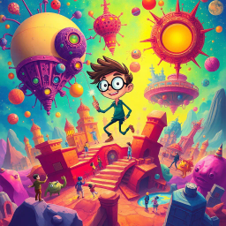 Spectrum Wars: Which Dimension Is It Anyway? - Text-based game