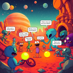 Whose Hello Is It Anyway? - Text-based game