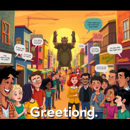 Whose Hello Is It Anyway? - Text-based game