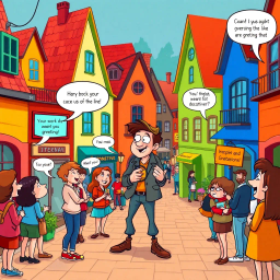 Whose Hello Is It Anyway? - Text-based game