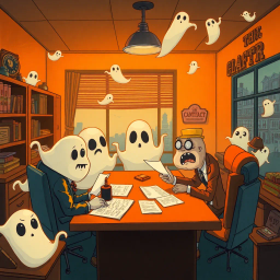 Spectral Contracts: Who You Gonna Call? - Text-based game