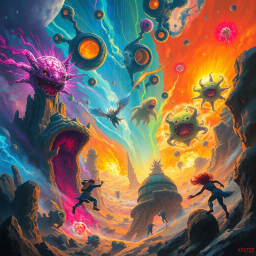 Spectrum Wars: A Dimension in Chaos - Text-based game