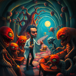 Whose Nightmare Is It Anyway? - Text-based game