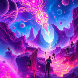 Spectrum Wars: Which Dimension is It Anyway? - Text-based game